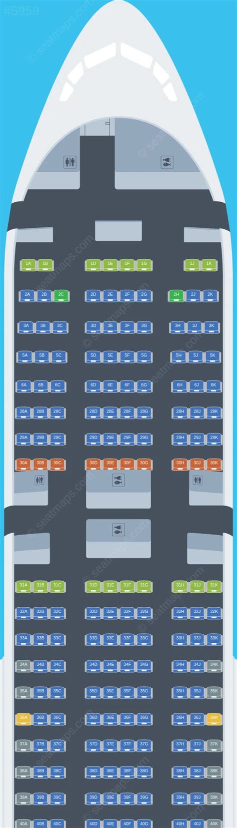 jin air 777 seat map